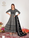 Anamika Vol 1 By Krishna Printed Anarkali Kurti With Dupatta Wholesale Shop In Surat